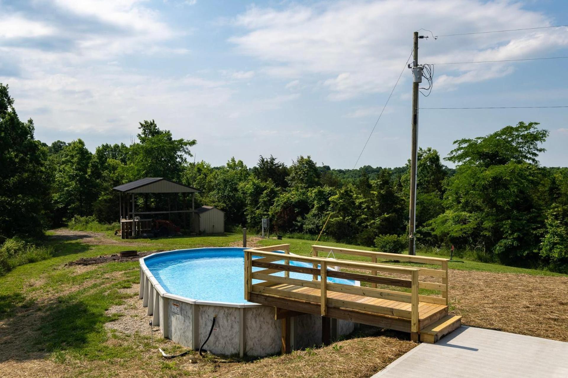 80 Acre Retreat With Pool - Minutes To Ark - Sleeps 15 Villa Williamstown Buitenkant foto